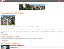 Tablet Screenshot of ingatlan.neunet.hu