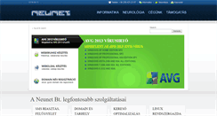 Desktop Screenshot of neunet.hu